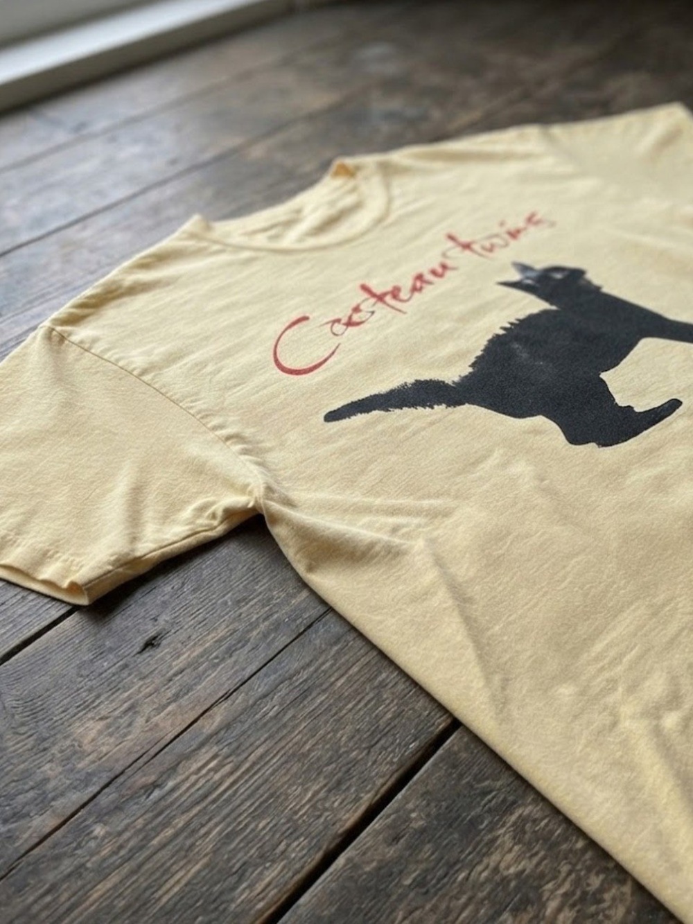 Cocteau Twins Band Cat Pop Rock Graphic Cotton Gildan T-Shirt - Picture 2 of 3